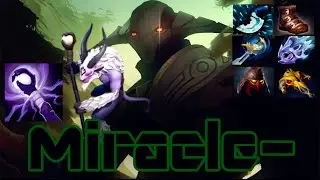 Miracle- Sven Control Satyr Banisher'sPurge Skill 8947 MMRanked #Dota2Holyshit