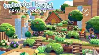 POKOPIA: Покецентр и район в естественном стиле (быстрое строительство) | Учебное пособие по диза...