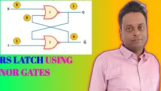 RS Latch using NOR gates 
