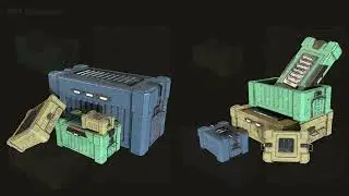 Houdini Procedural Craft HDA_Personal Game Art Project_2024