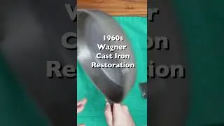 Restored Vintage Cast Iron  has the SMOOTHEST cooking surface.