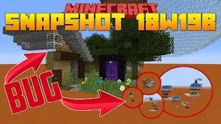 The World Generation is Back to Normal│Minecraft 1.13 Snapshot 18w19b