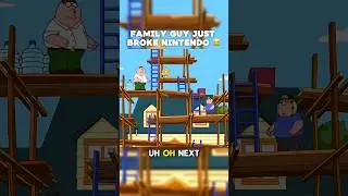 Family Guy Just BROKE Nintendo 😭 || #familyguy #donkeykong #shorts