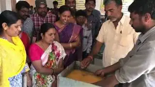 TS Model School | Elagandal  Karimnagar | Joginapally Raghunandan Rao | Recycling Paper | Save Trees