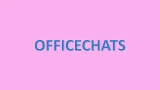 Officechats: Conversation between hardworking employees and bosses.