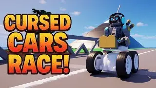 We Built the WORST Cars Ever&hellip; and Raced Them (Brickadia)