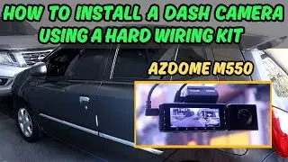 How to Hardwire a Dash Cam (AZDOME M550) &mdash; Easy Step-by-Step Installation Guide!