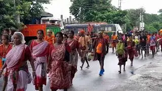 আর ক'টা দিন পরেই বৈদ্যবাটী-তারকেশ্বর রোডে আবারও এই দৃশ্য দেখতে পাওয়া যাবে। #তারকেশ্বর #জলযাত্রী