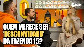 LISTA DA FAZENDA 15: JUJU E PASIN DESCONVIDAM FAMOSOS | #SelfieService