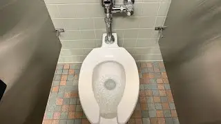 William E. Kirwan Hall Men&rsquo;s Restroom full shoot 2