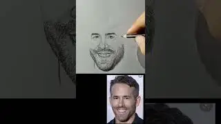drawing ryan reynolds . #drawing #ryanreynolds #tutorial