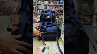 TRAWOC WATER PROOF 🌊 RUCKSACK BAG | TREKKING 🗻 HIKKING & ADVENTURE ⛰️ | HEAVY DUTY BAG 💪