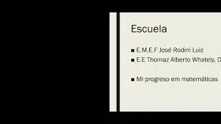 Tarea de espa&ntilde;ol &mdash; Kaick Marcony 