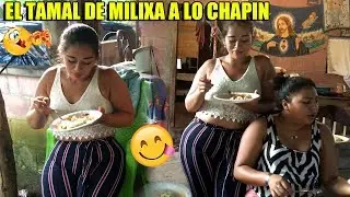 Cocinando con LAS CHICAS SV - Haciendo Tamales a lo Chap&iacute;n / Comida Tradicional de GUATEMALA
