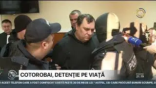 Cotorobai, detenție pe viață