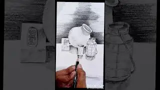 Still life drawing 👨&zwj;🎨 #stilllifedrawing #drawing #pencil_drawing 😊