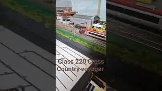 Class 220 Cross Country voyager #ngauge #shortsvideo