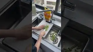 Luxury Kitchen Sink with Drain Rack &ndash; Space Saving Design