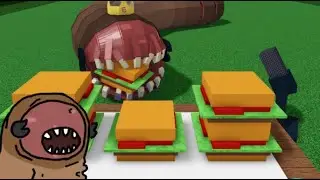 Baby Boat Eater Eats 6 Burgers (MUKBANG ASMR)