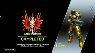 Doom: Eternal, Ultra-nightmare + no superweapons. Final Sin