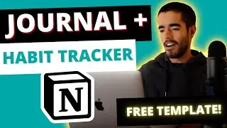 How to Keep a Daily Journal + Habit Tracker in Notion ⭐️ Free download ⭐️
