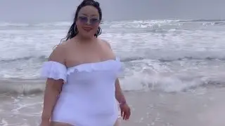Beach Day Bliss 🌊☀️ | Jaylynn Juelz Enjoys Curvy Confidence