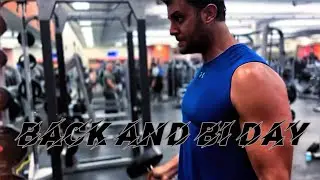 Back And Bicep Day!