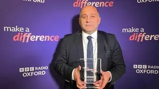 Oxford Branch Director Mahmut Gunaydin Receives BBC’s ‘’Make A Difference Award’’