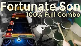 Creedence Clearwater Revival - Fortunate Son 100% FC (Expert Pro Drums RB4)