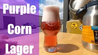 Purple Corn Lager! The One Where They Actually Try The Beer!!