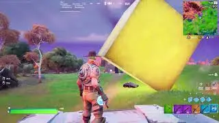 Gold Cube Moving (16) - Fortnite
