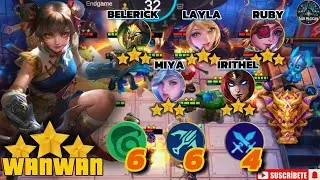 UNBELIEVABLE🥶😵 ARCHER, 6 NATURE SPIRIT, 4 SWORDSMAN with 3 STAR WANWAN, LAYLA, RUBY, IRITHEL, MIYA