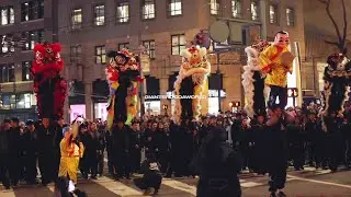 EAST WIND LION DANCE TROUPE at Chinese New Year Parade San Francisco