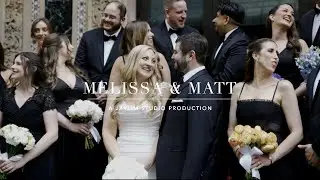 Stunning Opulent Luxury Wedding | Melissa & Matt | Cipriani's 42nd Street