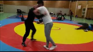 Kurzer Trainingseindruck vom 5.12.2017, Ringen beim ASV Atlas Bielefeld