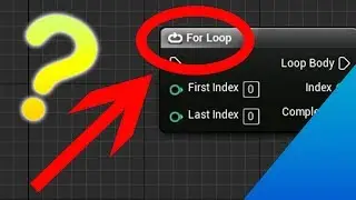 How to use the For Loop Node || Macros || UE4 TUTORIALS