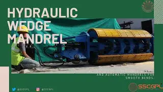 Hydraulic Wedge Mandrel | Pipe bending operation | Easily bend pipes without buckling and damage