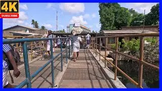 🇳🇬AJEGUNLE TO APAPA WATERSIDE-VIA ALAYABIGBA MARKET-4K WALKING TOUR-LAGOS-NIGERIA.