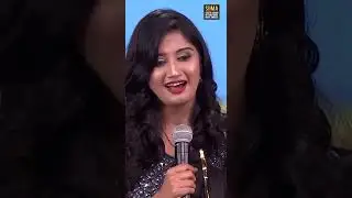 Apeksha Purohit blushing at Pawan Wadeyar 😚 cute moments at SIIMA Awards | #ytshorts