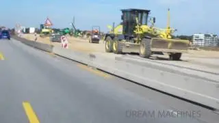 MEGA AUTOBAHN BAUSTELLE DOKU #39 BRÜCKENBAU LANGENFELDER BRÜCKE HAMBURG A7