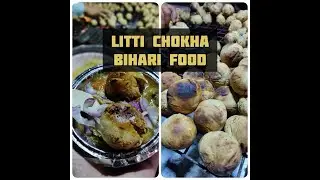 Litti Chokha | Bihari Food from the streets of Noida
