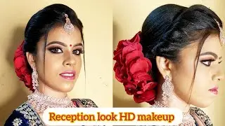Reception look/HD makeup/#realbridalmakeup #bridalmakeup #viralvideo #viral #chennai #creativity