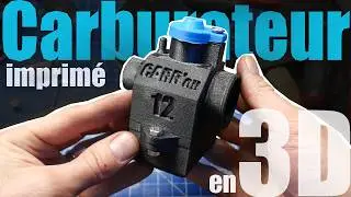 Un carburateur imprimé : ça peut marcher? la réponse est ICI 🧐 !