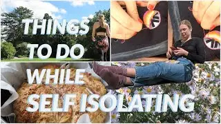 SELF ISOLATION: workout, banana bread + more!!