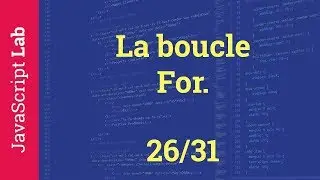 La boucle for - 26/31
