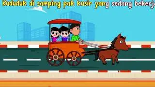 lagu anak anak | naik delman | ranif vlog