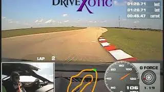 DriveXotic McLaren 720s, 1:12.18 best lap time  ||  Motorsport Ranch Cresson MSRC 1.3CCW