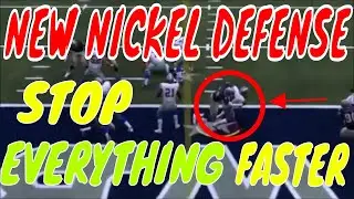 MADDEN 19 NEW NICKEL DEFENSE. BETTER COVERAGE WHILE BLITZING. FASTER BLITZES