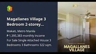 Magallanes Village 3 Bedroom 2-storey House for Sale in  Makati City