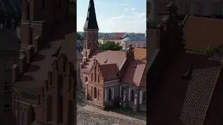 🇱🇹 Kaunas , Lithuania 4K | Stunning Drone Shorts Over the Baltic Cityscape